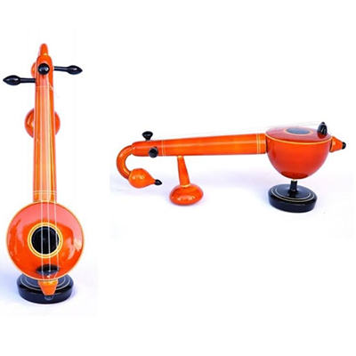 "Etikoppaka Wooden Veena -B-7 - Click here to View more details about this Product